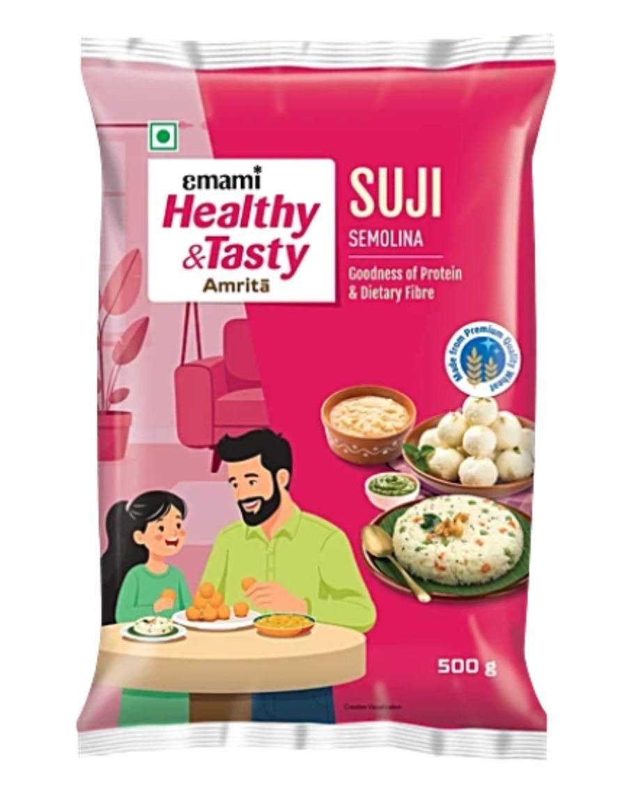 EMAMI Healthy & Tasty Suji 500gm